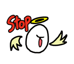 Egg Angel sticker #1924552