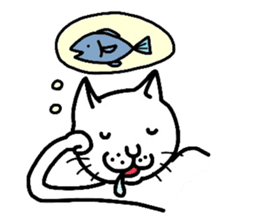 Funny cat! sticker #1924726