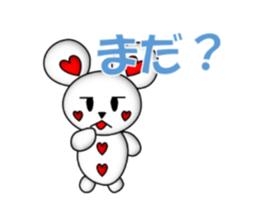 A snowy fairy snow bear sticker #1924844