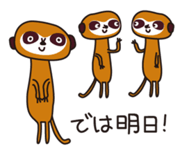 Meerkat club sticker #1924959