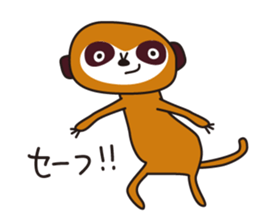Meerkat club sticker #1924961