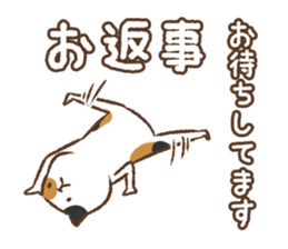 Honorific cat dancing sticker #1925222