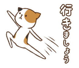 Honorific cat dancing sticker #1925234