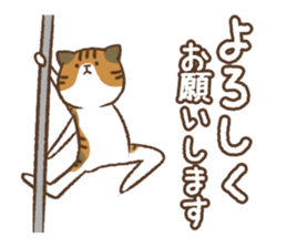 Honorific cat dancing sticker #1925242