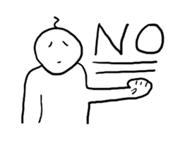 White man. sticker #1925590