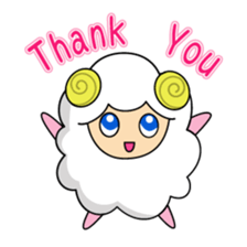 Year of the Sheep Greetings. sticker #1926175