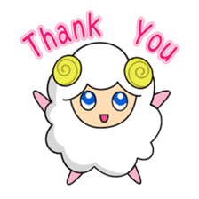 Year of the Sheep Greetings. sticker #1926175