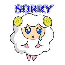 Year of the Sheep Greetings. sticker #1926176