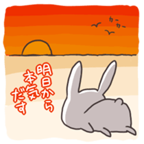 Lovable Rabbit sticker #1926749