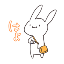 Lovable Rabbit sticker #1926753