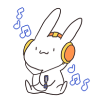 Lovable Rabbit sticker #1926757
