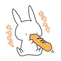 Lovable Rabbit sticker #1926774