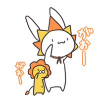 Lovable Rabbit sticker #1926780