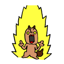 lips dog sticker #1927016