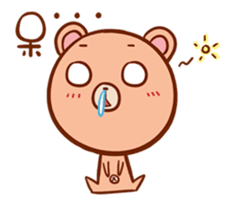 R.B. bear sticker #1927021