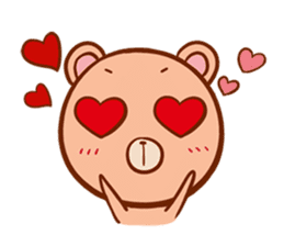 R.B. bear sticker #1927022