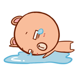 R.B. bear sticker #1927023