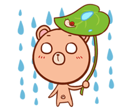 R.B. bear sticker #1927028