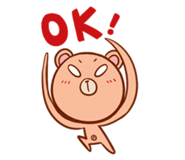 R.B. bear sticker #1927033