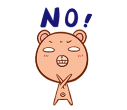 R.B. bear sticker #1927034