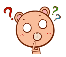 R.B. bear sticker #1927037