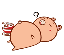 R.B. bear sticker #1927039