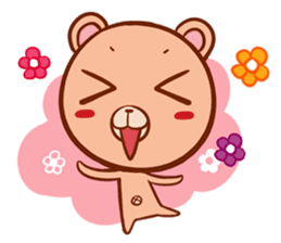 R.B. bear sticker #1927040