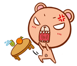 R.B. bear sticker #1927047