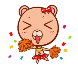 R.B. bear sticker #1927050