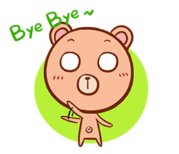 R.B. bear sticker #1927051