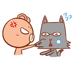 R.B. bear sticker #1927055