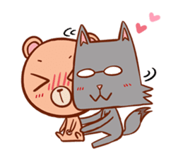 R.B. bear sticker #1927057