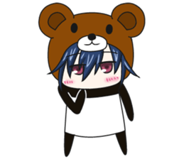 bear and panda(kuma-panda-chan) sticker #1927341
