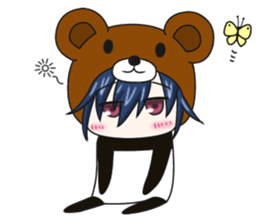 bear and panda(kuma-panda-chan) sticker #1927343