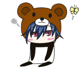 bear and panda(kuma-panda-chan) sticker #1927343