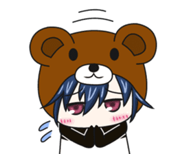 bear and panda(kuma-panda-chan) sticker #1927345