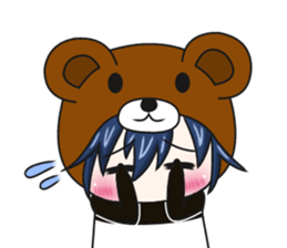 bear and panda(kuma-panda-chan) sticker #1927346