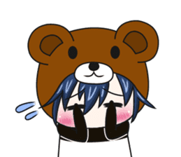bear and panda(kuma-panda-chan) sticker #1927346