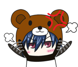 bear and panda(kuma-panda-chan) sticker #1927348