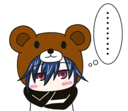 bear and panda(kuma-panda-chan) sticker #1927349