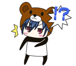 bear and panda(kuma-panda-chan) sticker #1927352