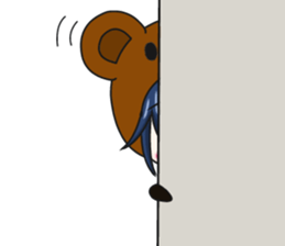 bear and panda(kuma-panda-chan) sticker #1927355