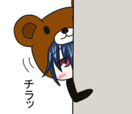 bear and panda(kuma-panda-chan) sticker #1927356