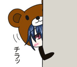 bear and panda(kuma-panda-chan) sticker #1927356