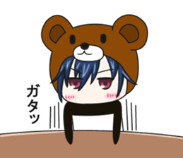 bear and panda(kuma-panda-chan) sticker #1927359