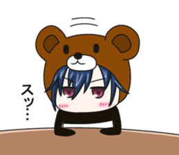 bear and panda(kuma-panda-chan) sticker #1927360