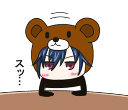 bear and panda(kuma-panda-chan) sticker #1927360