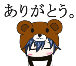 bear and panda(kuma-panda-chan) sticker #1927365