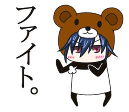 bear and panda(kuma-panda-chan) sticker #1927369