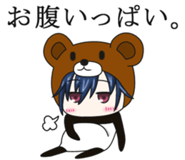 bear and panda(kuma-panda-chan) sticker #1927372